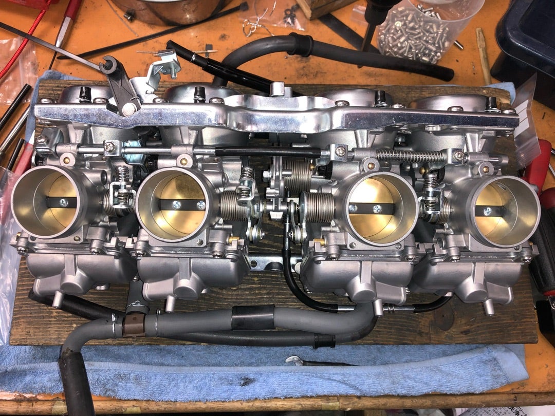 CBR1000F SC21 キャブレター 再生後